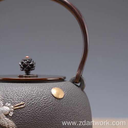 Japanese teapot suit Flying Goose